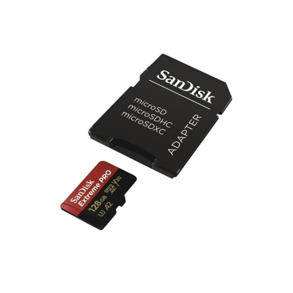 Карта памяти SanDisk Extreme PRO SDSQXCY-128G-GN6MA microSDXC 128GB (с адаптером)